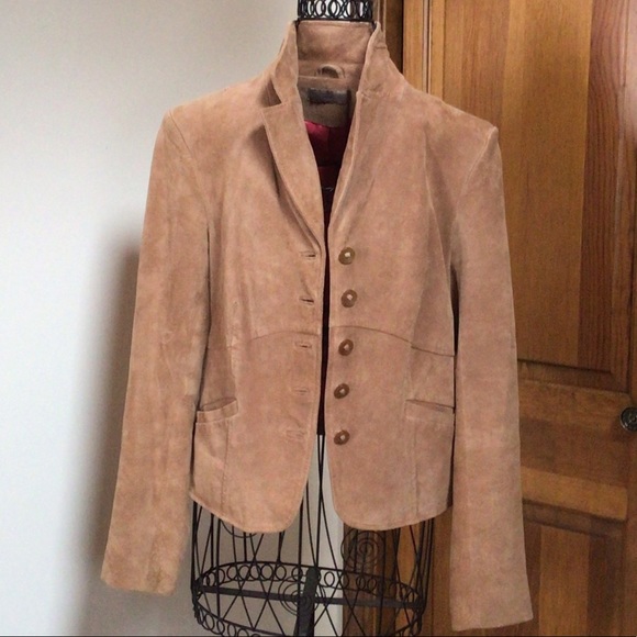 i.e Jackets & Blazers - I.e Suede Jacket, Size Small